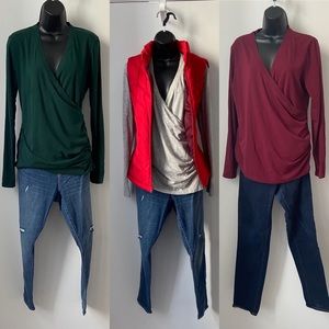 Three (3) Gap Nursing Long Sleeved Tops